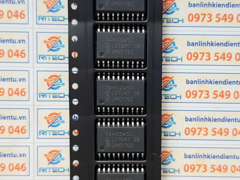 [Combo 5 chiếc] 74HC245D 74HC245 IC Số Sop-20 kích thước 7.2mm