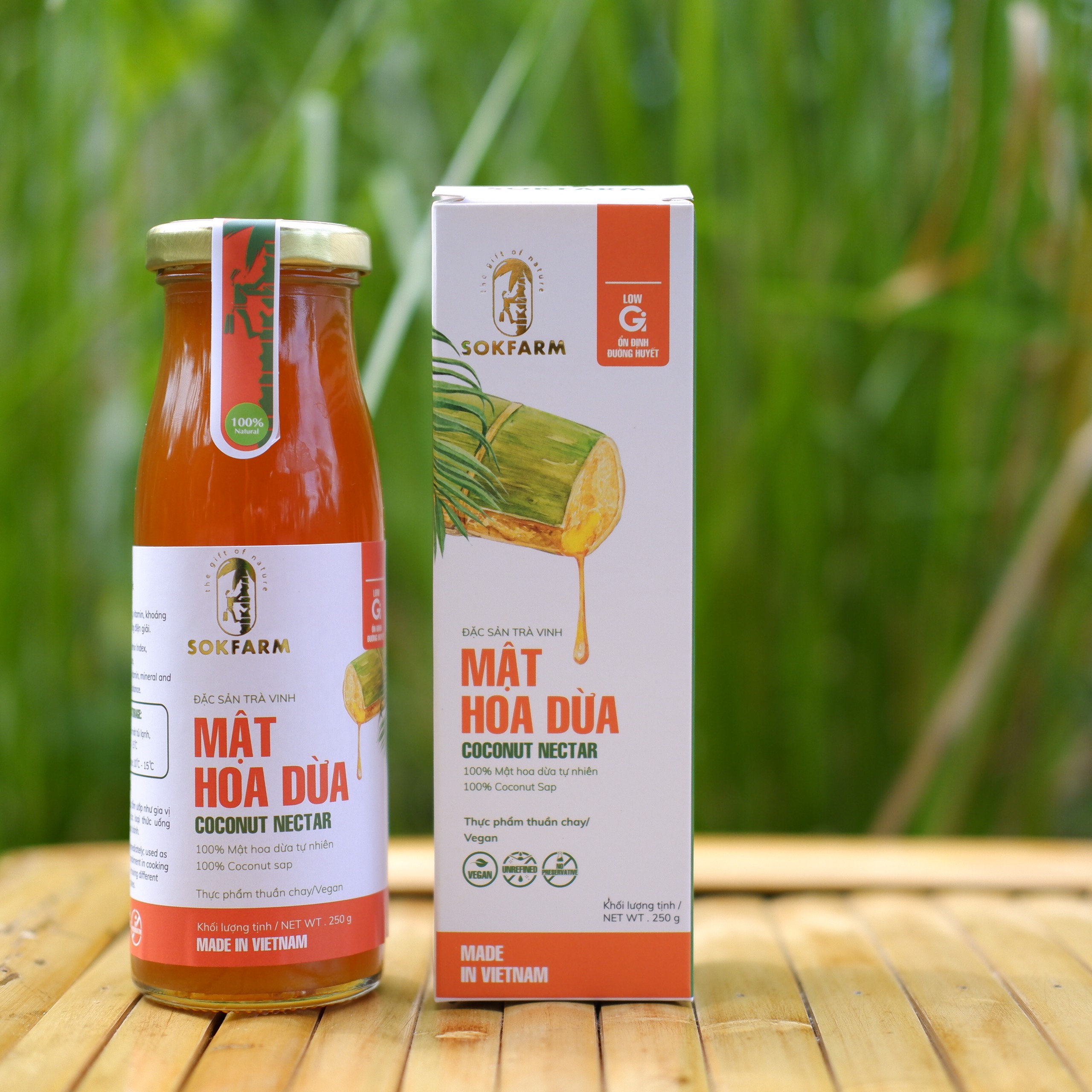 Mật Hoa Dừa Sokfarm 250g