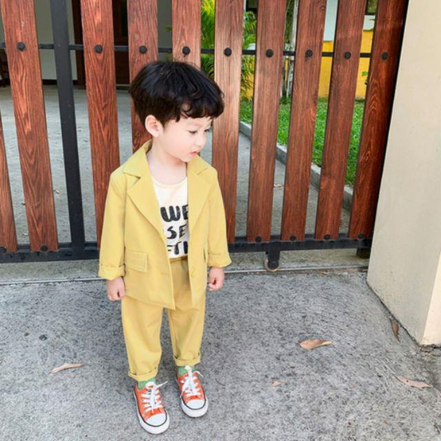 ✖☎  Sét Vest công tử bé trai