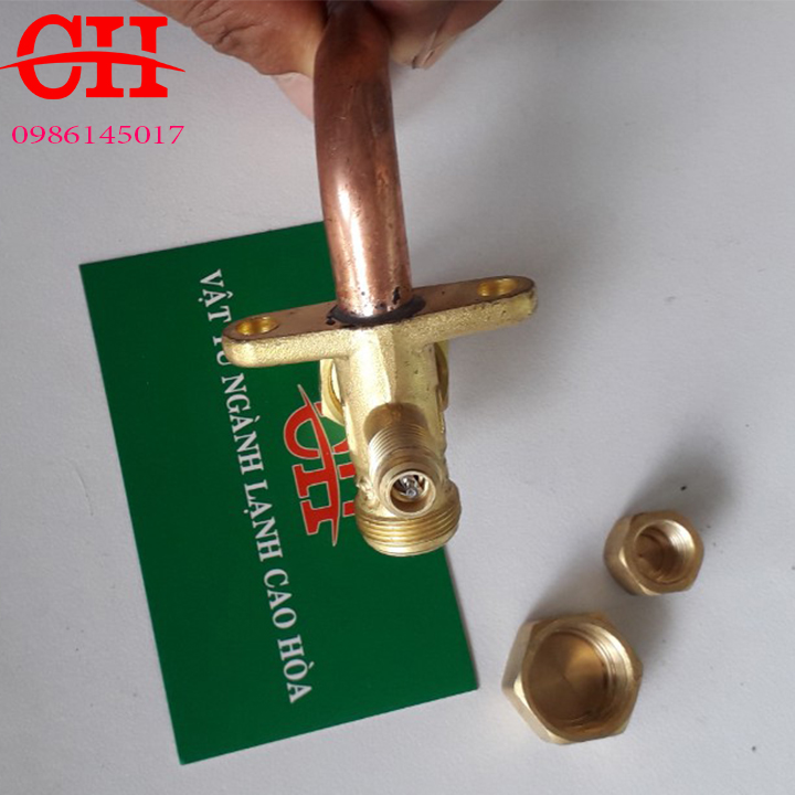 Van khóa dàn nóng điều hòa phi 6, phi 10, phi 12