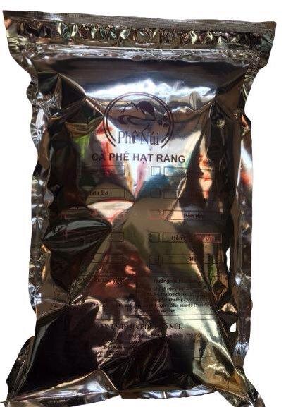 Hạt cà phê Robusta rang Mộc nguyên chất -1kg -Đắc lắc - gaohungnam.com