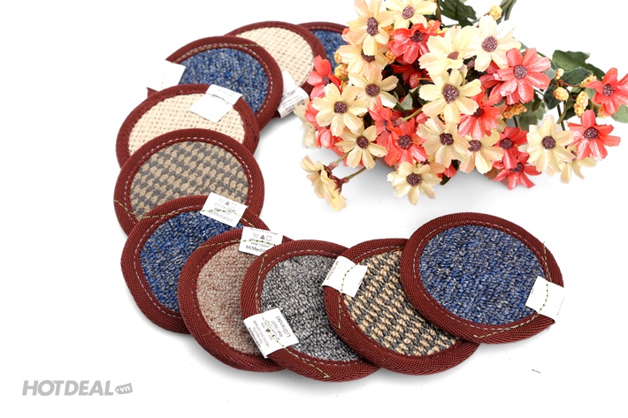 combo 10 cái Đế lót ly nĩ cao cấp