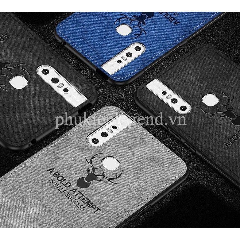 Ốp dẻo lưng vải cho vivo y91c, y93, y91, y17, v15, iqoo pro, iqoo neo