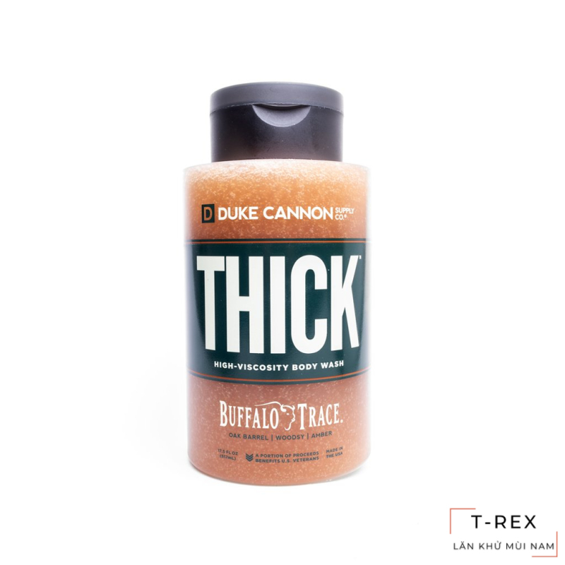 Sữa Tắm Duke Cannon Thick High-Viscosity Body Wash Buffalo Trace 517ML