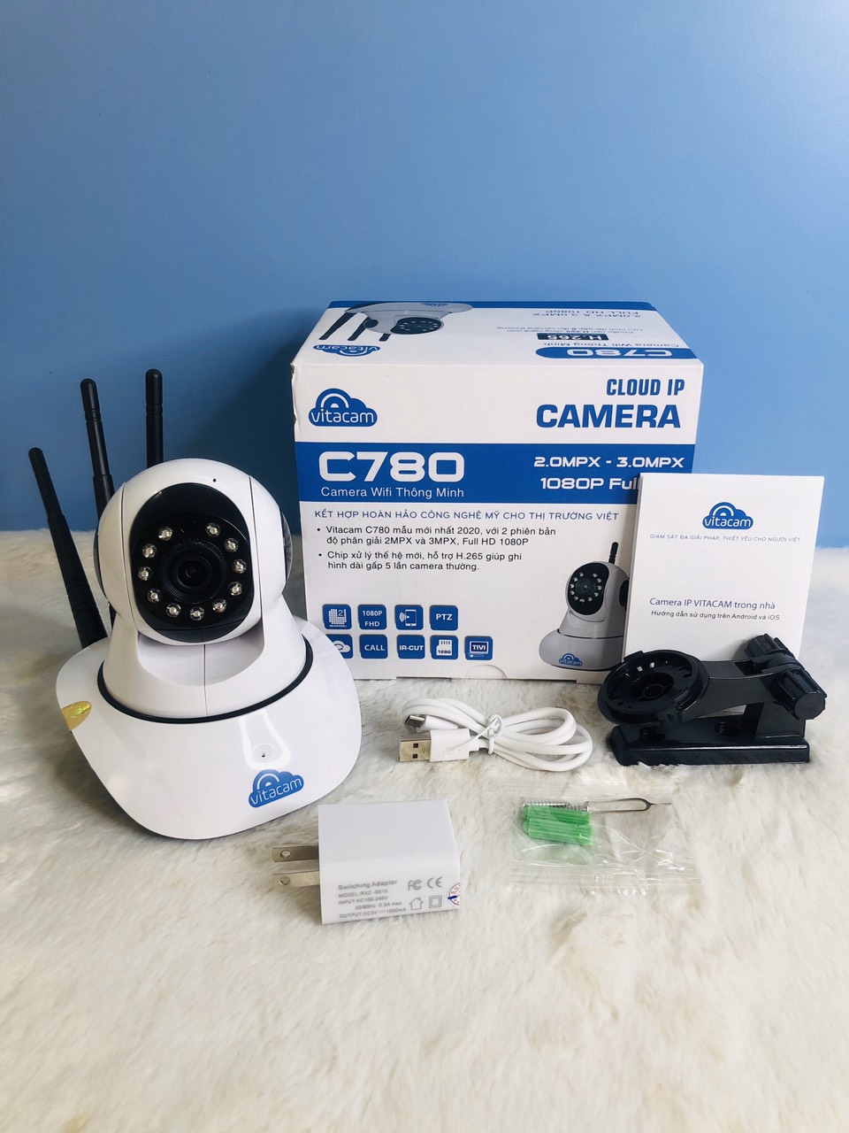 Camera ip wifi vitacam c780 - 2mpx full hd chính hãng