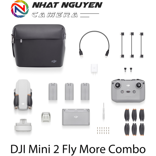 Flycam DJI - Mavic Mini 2 Combo - Bảo Hành 12 Tháng