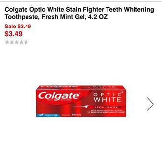 [HCM]Kem Đánh Răng Colgate Optic White 119g