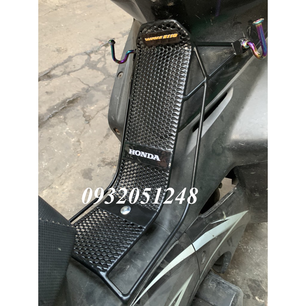 BAGA LƯỚI XE Wave nhỏ @ 2016 -  2017 - 2019 S110 RS MÀU ĐEN
