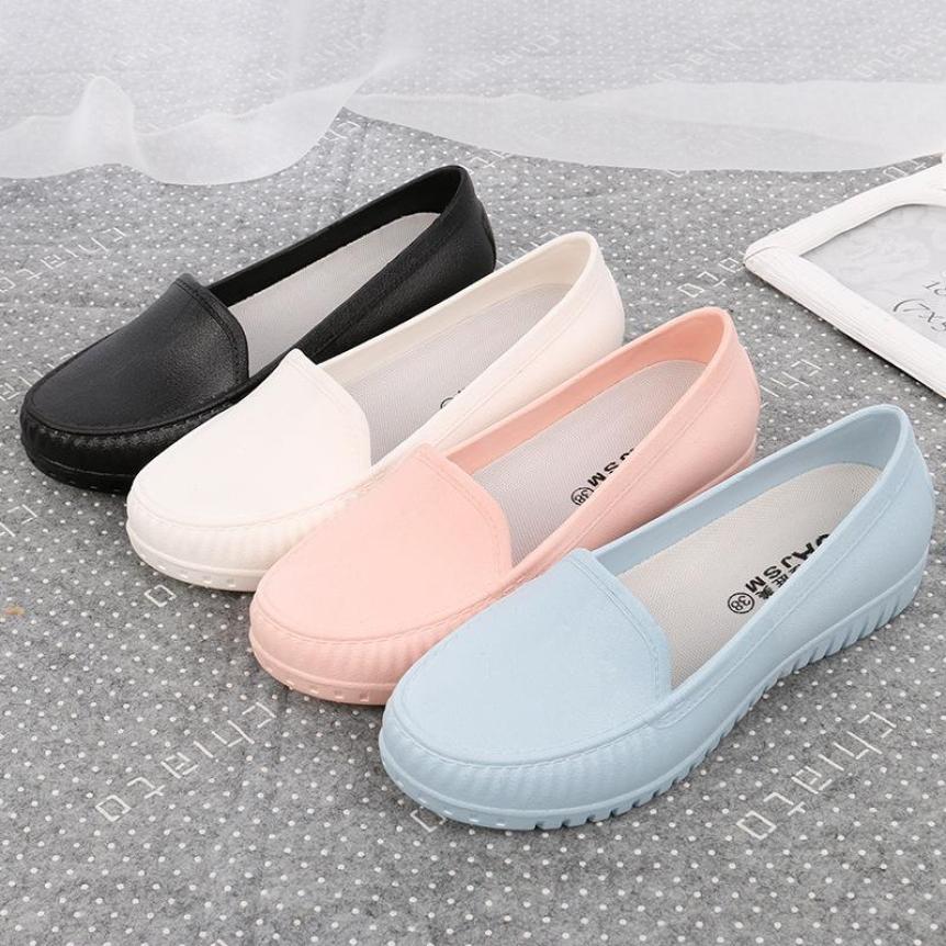 Giày Moca giày nhựa đi mưa màu nhiều màu size 36 đến 40 V177 giá rẻ
