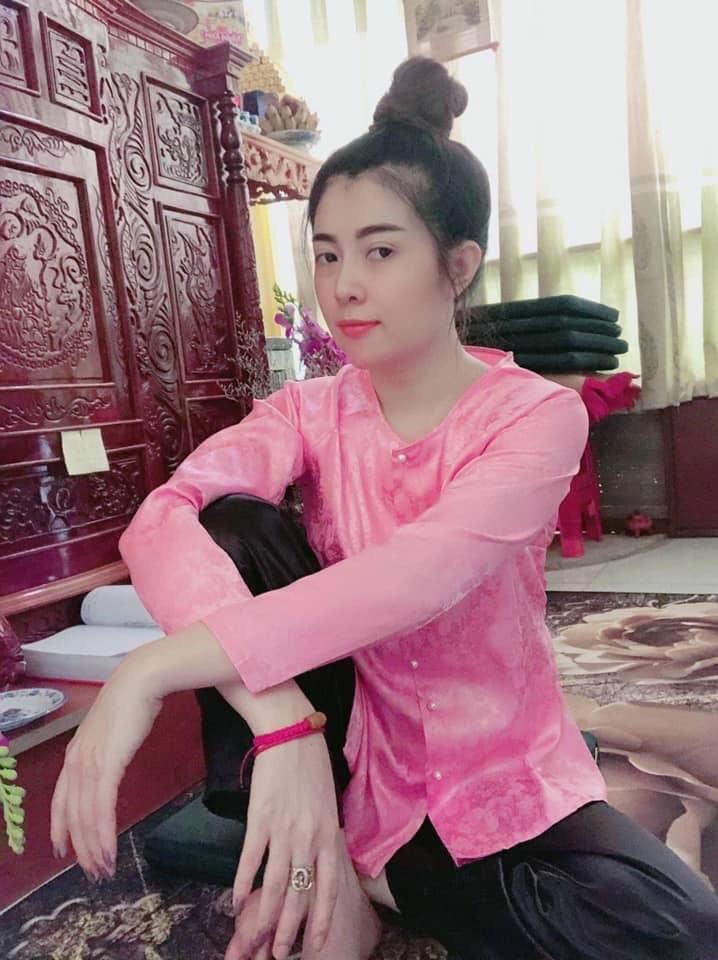 Sét bộ áo bà ba gấm cao cấp-THH#setbnu