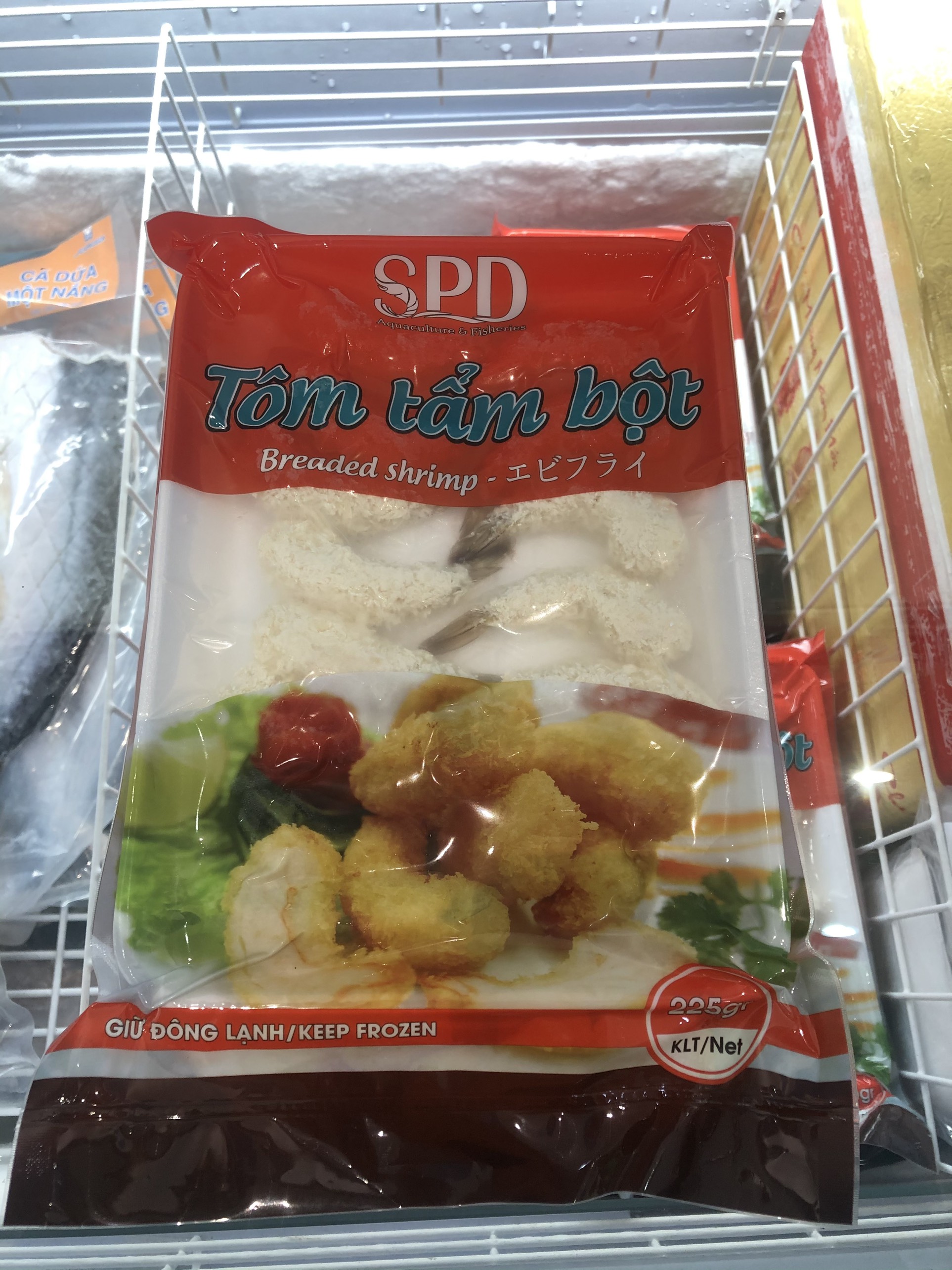 Tôm tẩm bột đặc biệt -225g