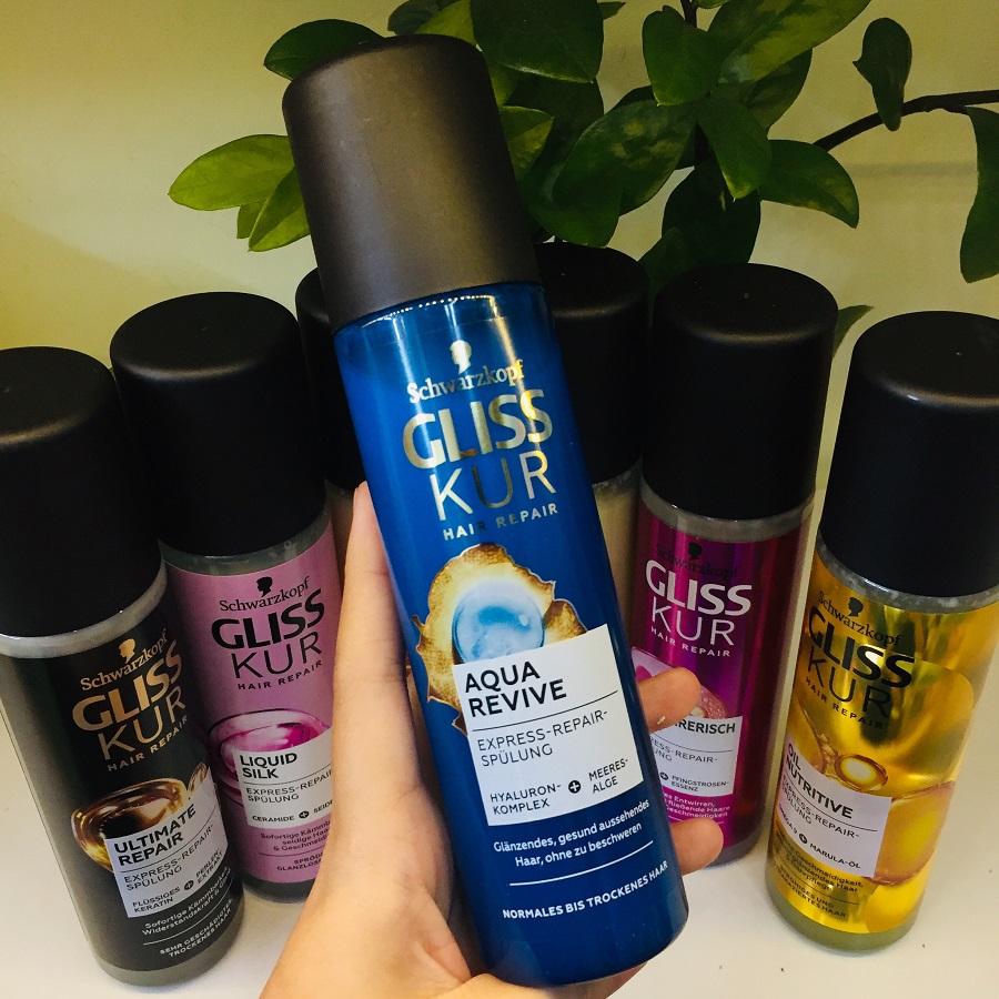 [Chính hãng] TINH DẦU DƯỠNG TÓC GLISS KUR CỦA ĐỨC PHỤC HỒI TÓC - 200ML