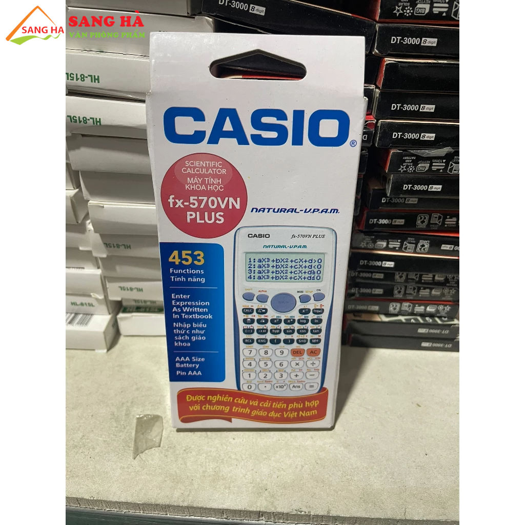 (1 Cái) Máy Tính Học Sinh Fx-570VN Plus - Hàng Thái Lan