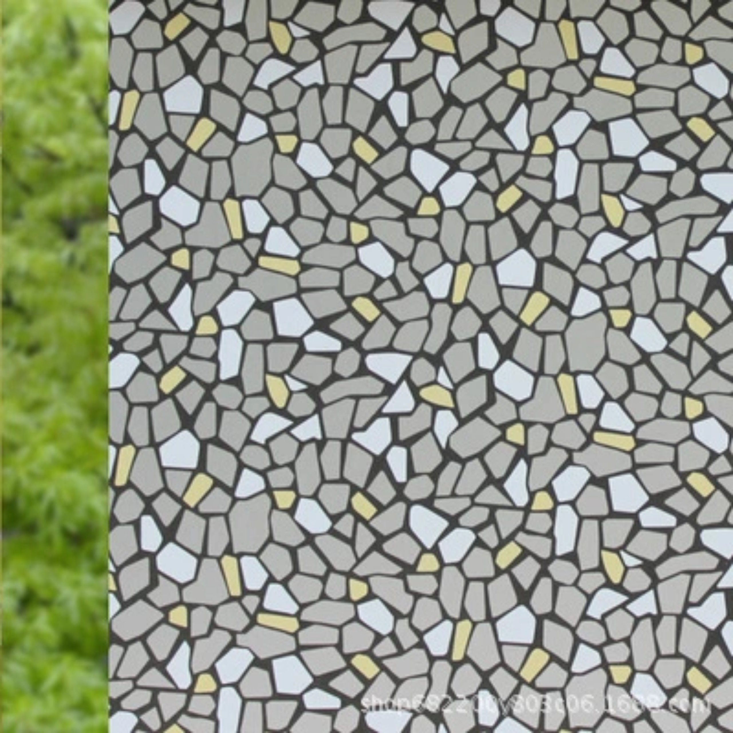 [HCM]5Mx 45cm Decal Dán Kính mờ - Đá Sỏi GDK035