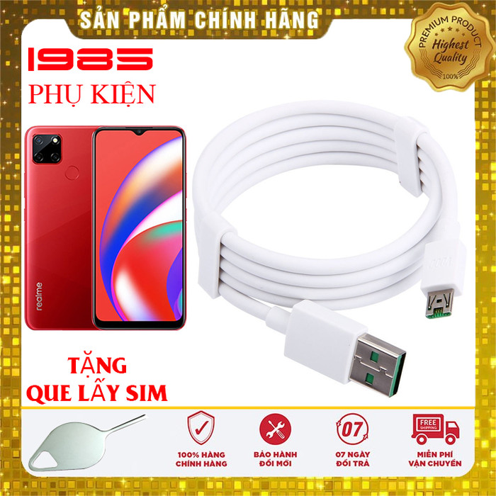 Cáp sạc nhanh realme c12