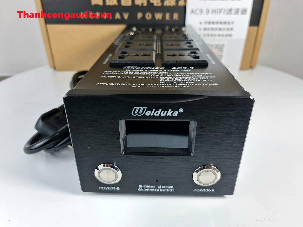 Bộ Lọc sạch nguồn điện WEIDUKA AC9.9