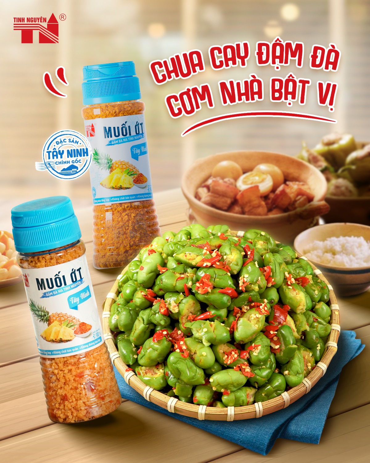 Muối Ớt Tây Ninh Tinh Nguyên (90g)