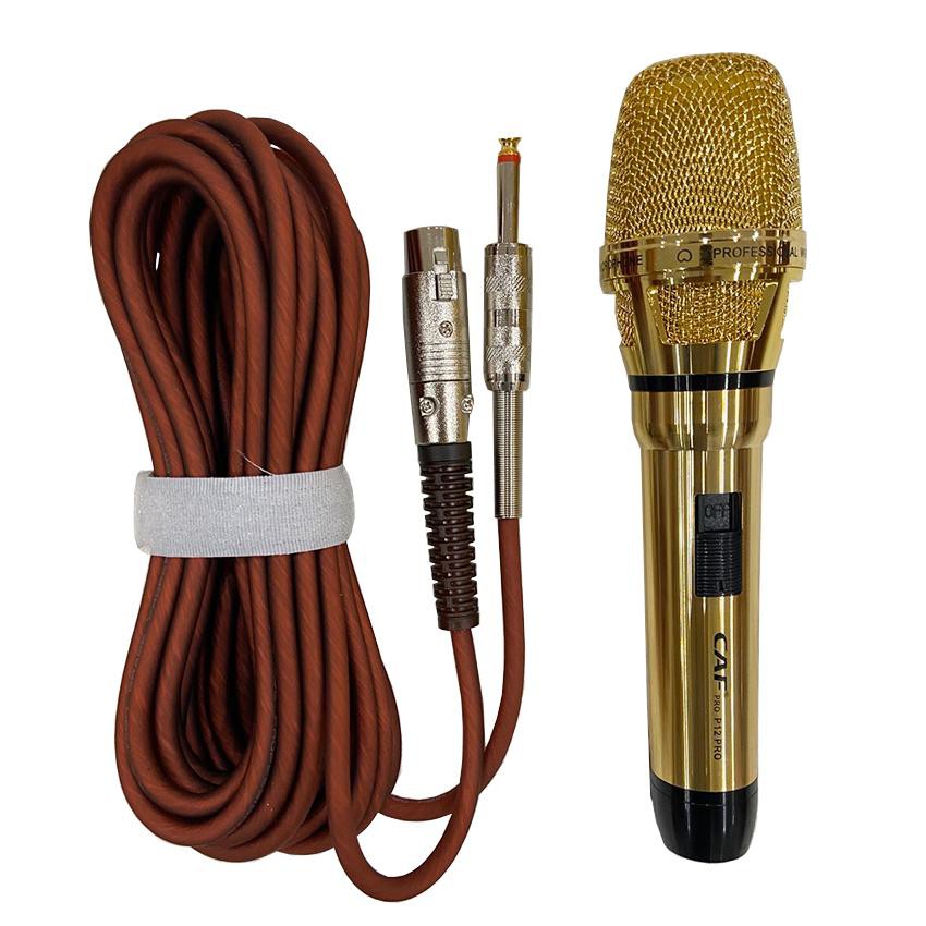 Mic Có Dây Mỹ Xịn CAF Pro P12 Dây Dài 6M , Phiên Bản Cải Tiến Và Nâng Cấp