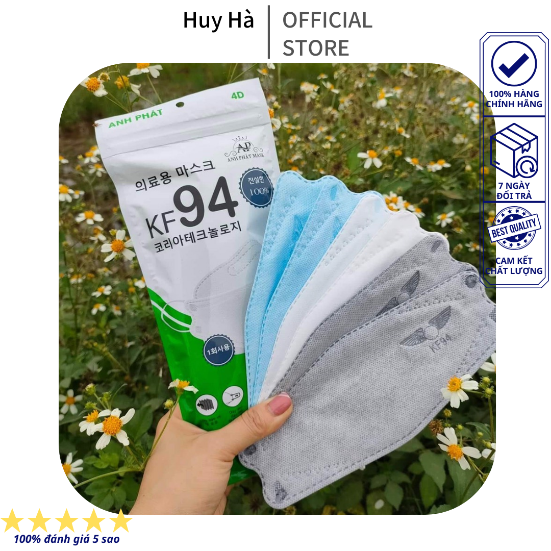 Thùng 300 cái khẩu trang KF94 Anh Phát