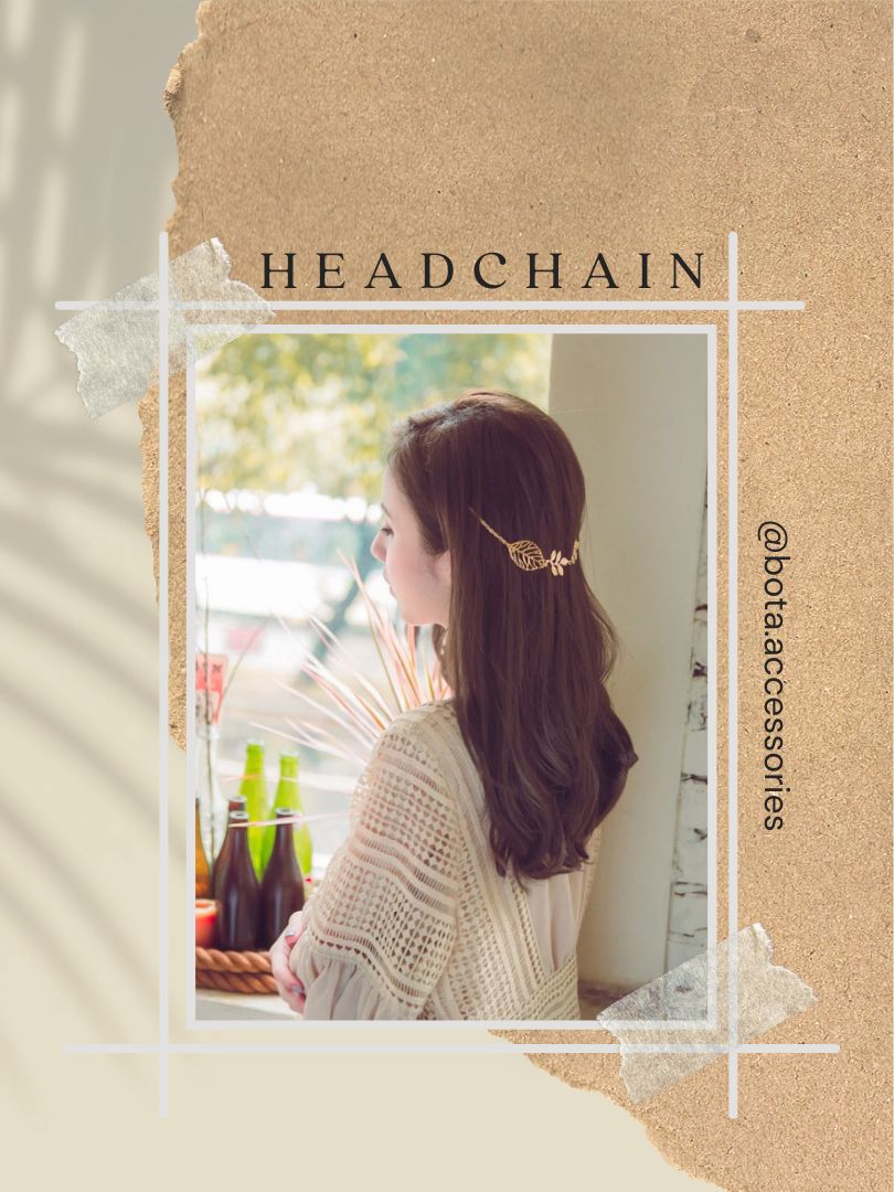 Vòng đội đầu Headchain cài chiếc lá [CÓ SẴN - HÀNG CHẤT LƯỢNG]