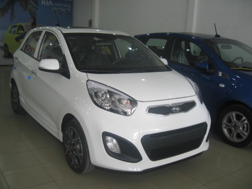 Ốp đèn gầm Kia Morning 2012