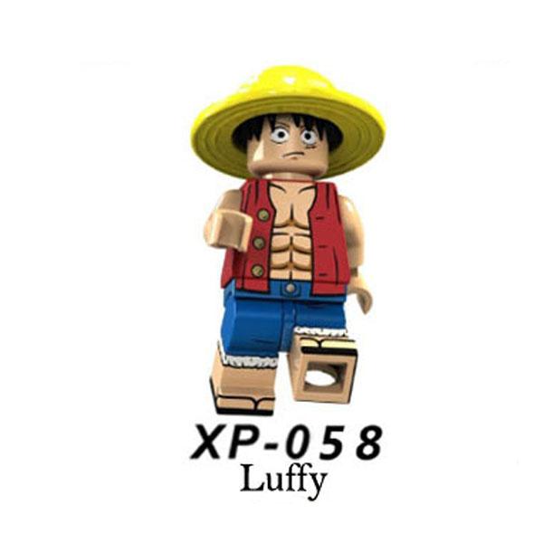 [HCM]Đồ chơi lắp ráp Mini Figure nhân vật One Piece team luffy