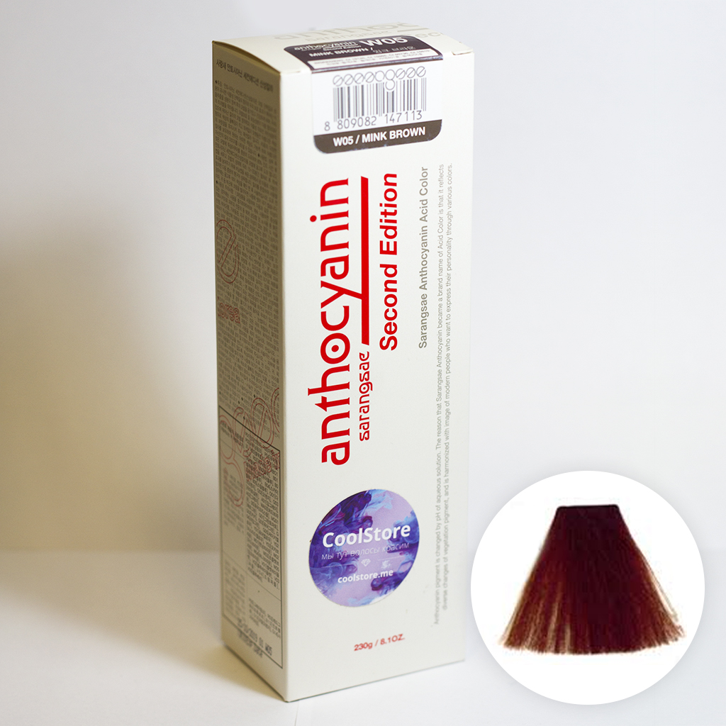Thuốc nhuộm phủ bóng Anthocyanin (Hàng chính hãng Sarangsae) V01-V05 nhóm màu tím