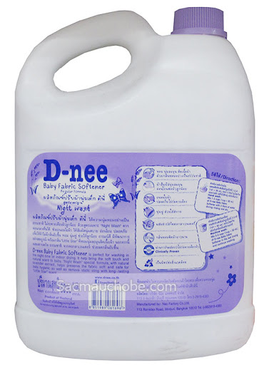 [HCM]NƯỚC XẢ VẢI D NEE 3000ML THÁI LAN [ TÍM]