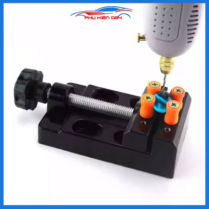 Ê tô mini để bàn, ê tô thẳng V1 cố định kẹp giữ