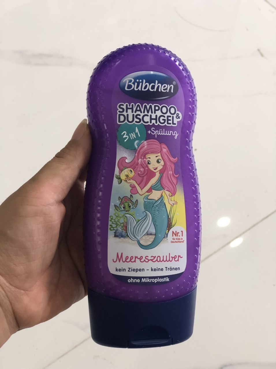 Bubchen-Sữa tắm gội Bubchen cho bé  2 in 1 chính hãng Đức 230ML