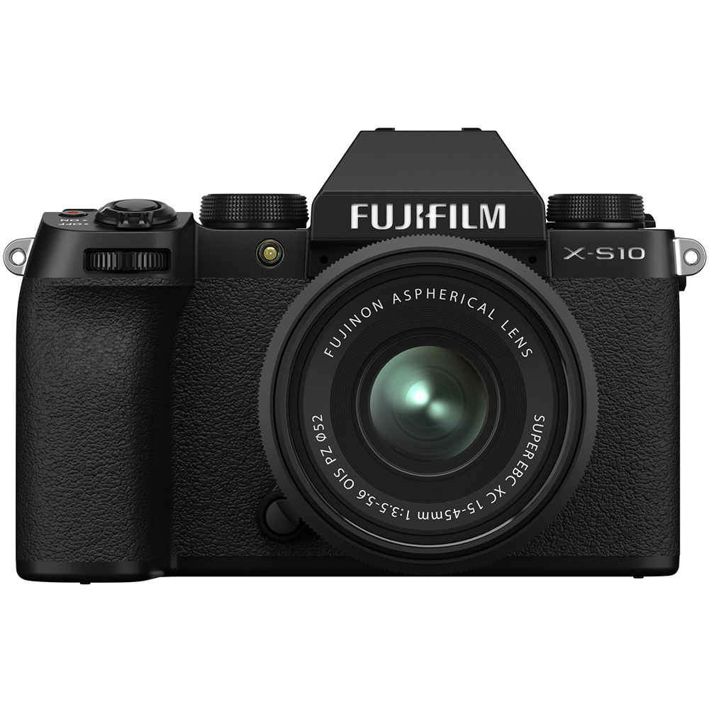 Máy ảnh Fujifilm X-S10 kèm ống kính XF 15-45mm