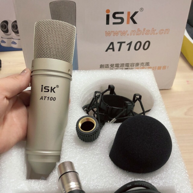 Micro Thu Âm iSK AT100 - Mic Hát Karaoke, Hát Live Stream » Mic Hoa Vinh