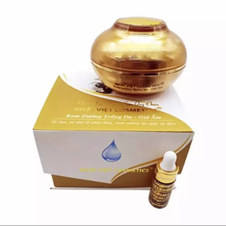 [HCM]Kem trắng da -giữ ẩm kem Ngọc Trai Đen - Sữa Ong Chúa VIP NHẬT VIỆT COSMETICS 30g