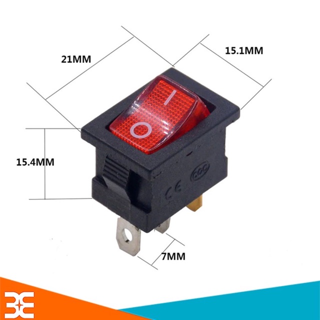 Công tắc bập bênh có đèn set 5 chiếc