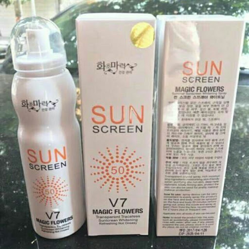 Xịt Chống Nắng Hàn Quốc Sun Screen V7