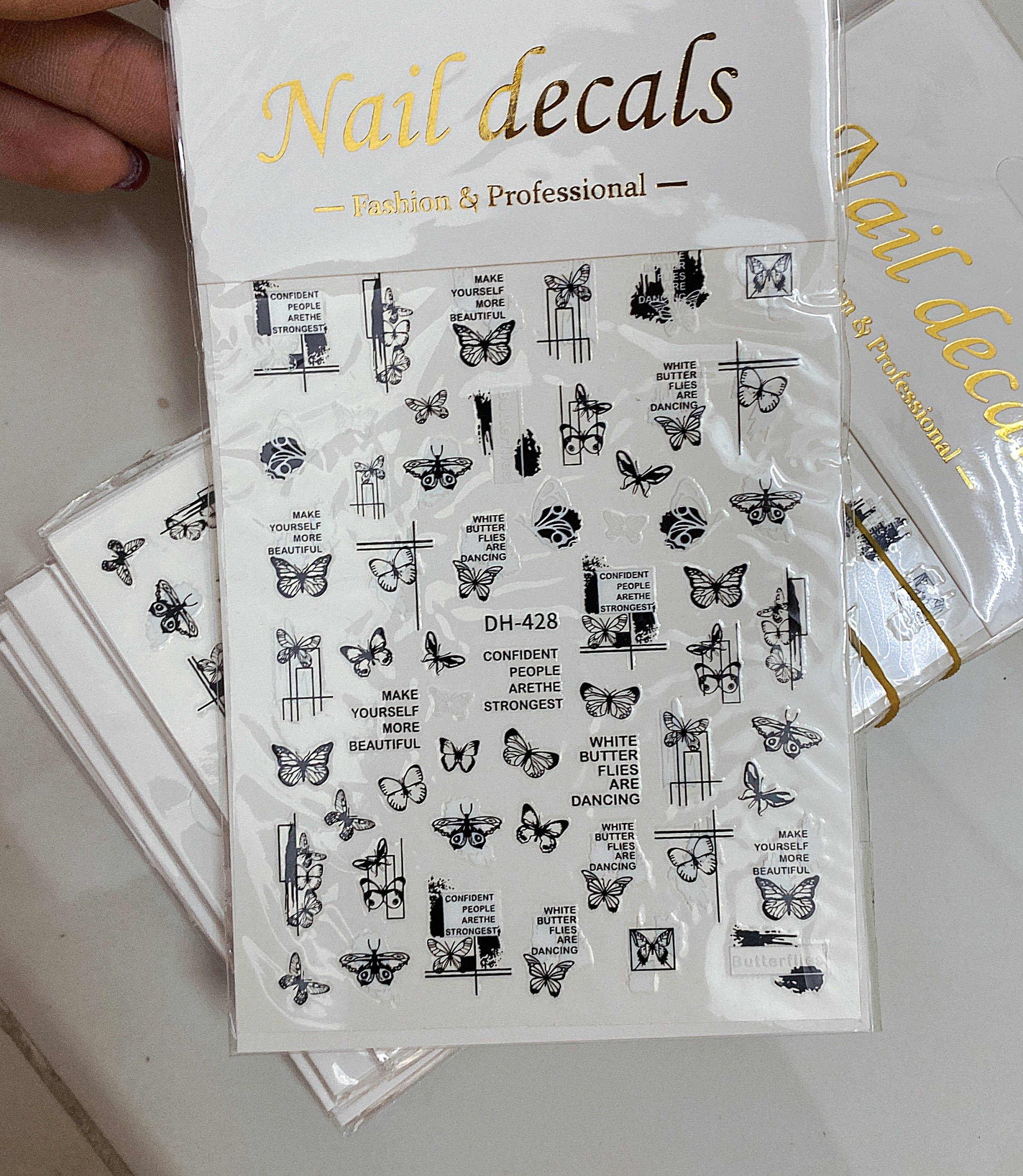 Sticker dán móng mẫu mới siêu đẹp - Mini Nails