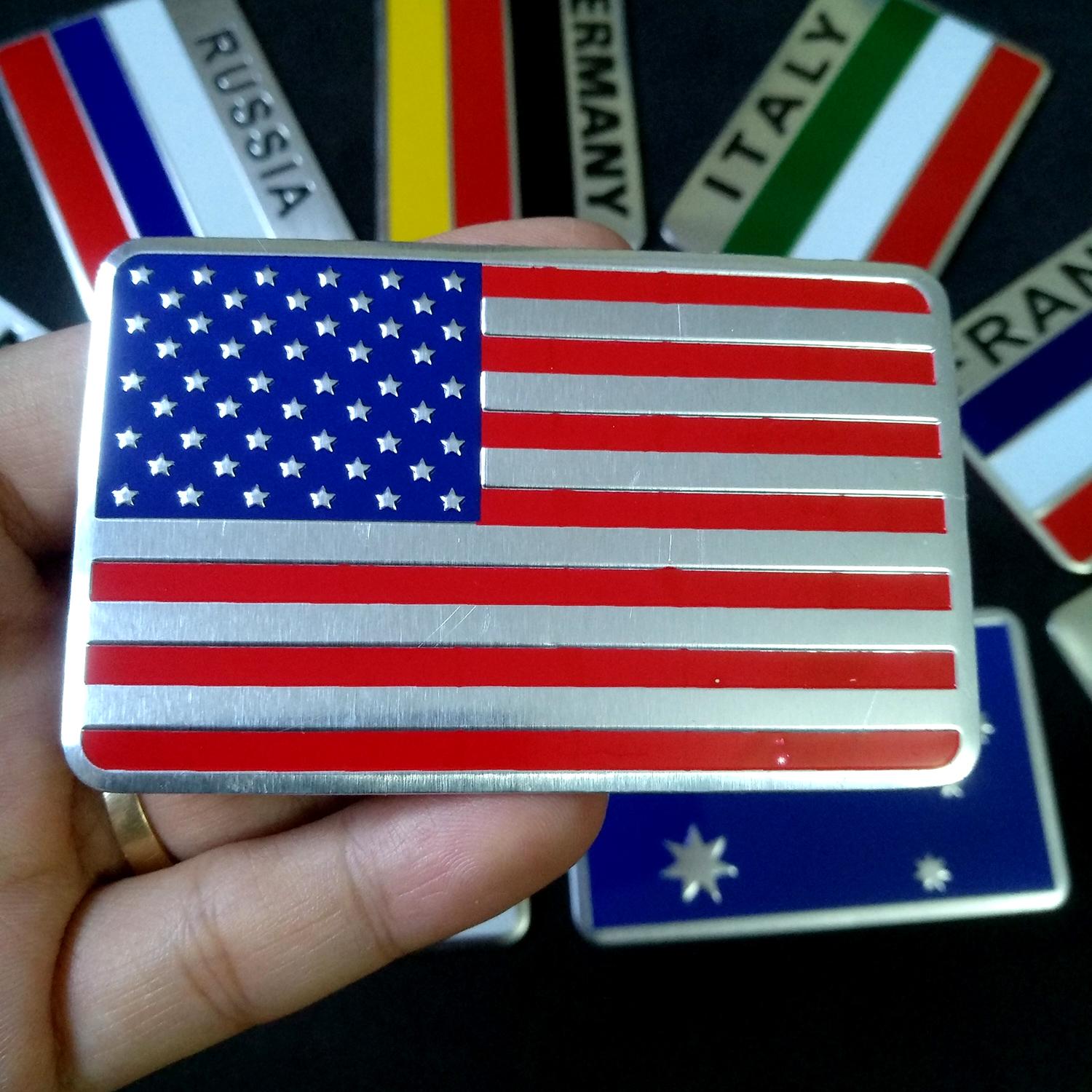 Miếng dán kim loại CỜ USA