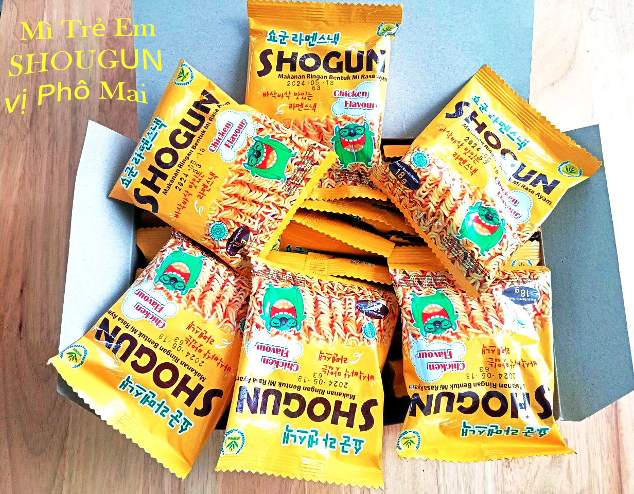 Mì Tôm Trẻ Em SHOGUN vị Phô Mai
