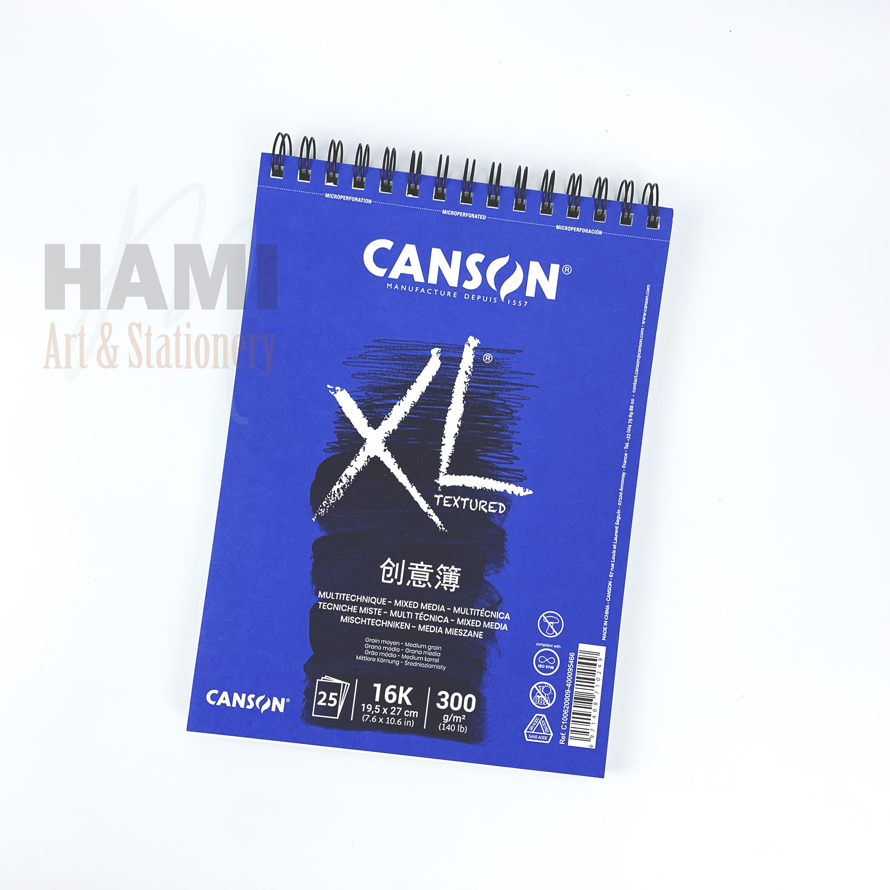 Giấy vẽ nước Canson Mix Media 300gsm