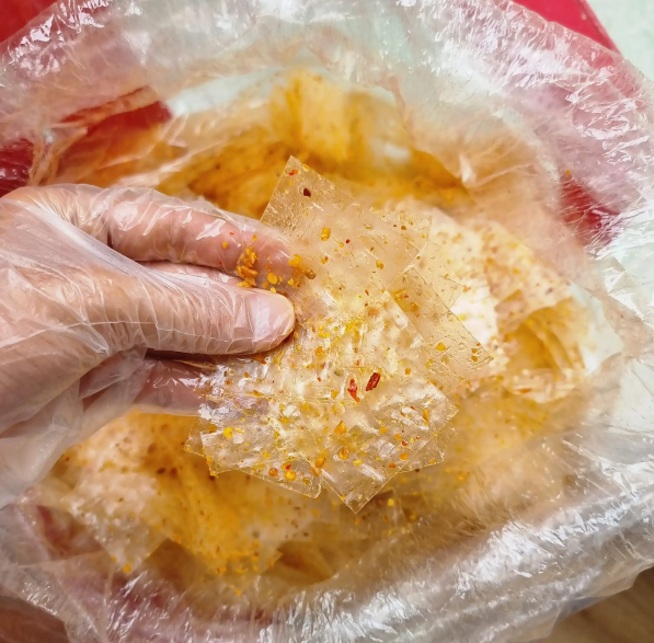 500g bánh tráng miếng long an thơm ngon