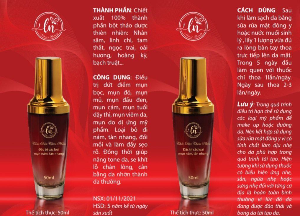 Serum mụn, nám , tàn nhang loại 50ml
