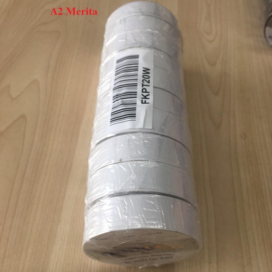 Băng keo điện NANOCO 18M-20Y đủ màu sắc( 1 CÂY GỒM 10 CUỘN)