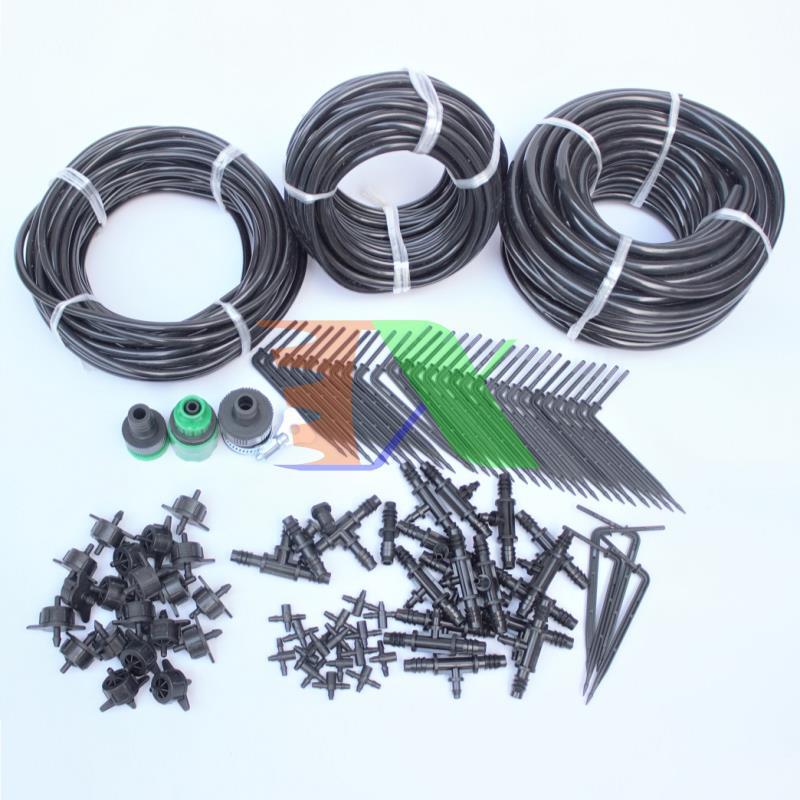Set kit 32 Rod plug drip full wire, accessories tx-diy-09, nozzles drip watering tomato, cucumber DIY assembling DIY