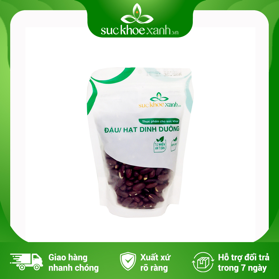 Đậu Đỏ Tây Myanmar 250g Sức Khỏe Xanh - Không biến đổi gen - Bổ sung dinh dưỡng - Thực dưỡng, ăn kiêng