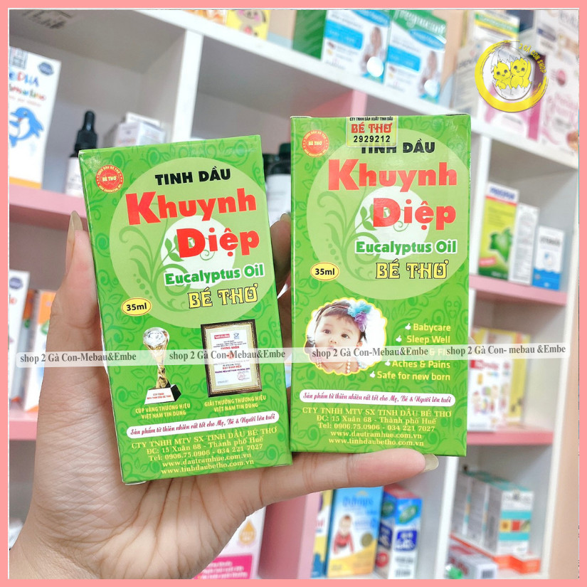 Dầu khuynh diệp cho bé