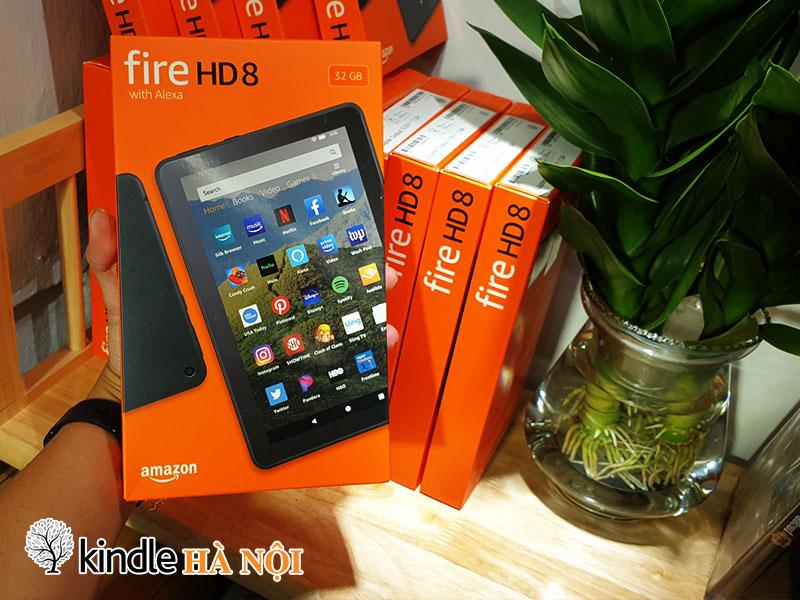 [NEW 100%] Máy tính bảng Kindle Fire HD 8 2020 10th (Fire HD8) màn hình 8inch sắc nét RAM 2GB dung lượng 32GB
