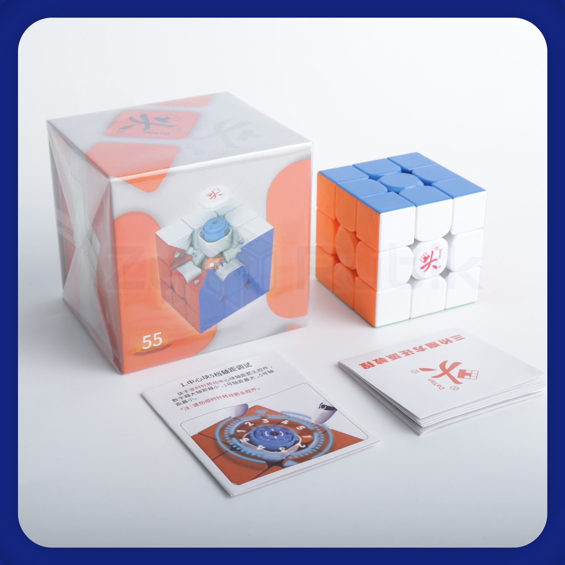 Dayan guhong pro m 2023 stickerless 3x3 cube magnet mod-intellectual development toy-zyo Rubik