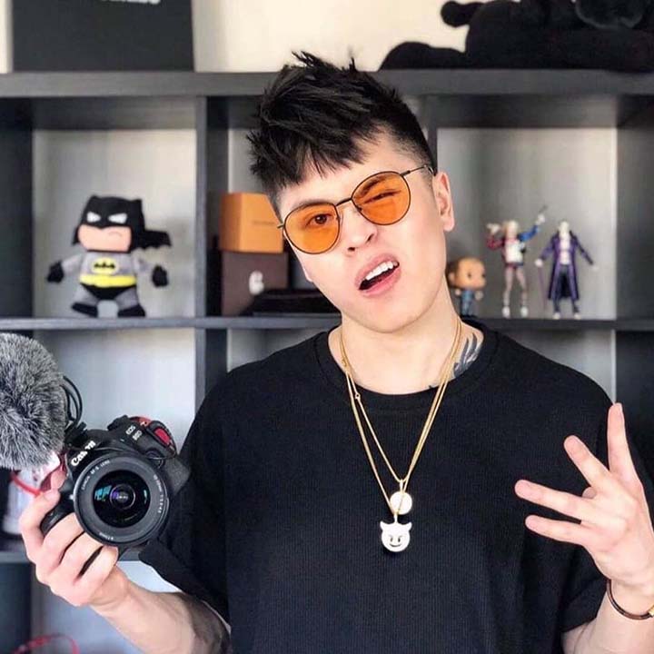 Mắt kính vàng cam cao cấp Hàn Quốc