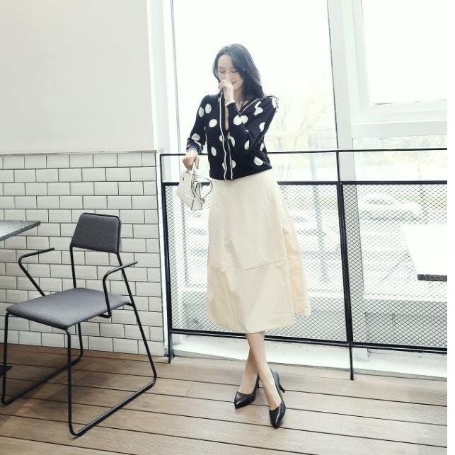 Giày cao gót 5 phân mũi nhọn da lì ( Mã A3 )