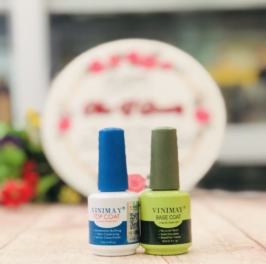 Base top cứng móng Vinimay - Bộ ba làm móng cơ bản cho thợ nail
